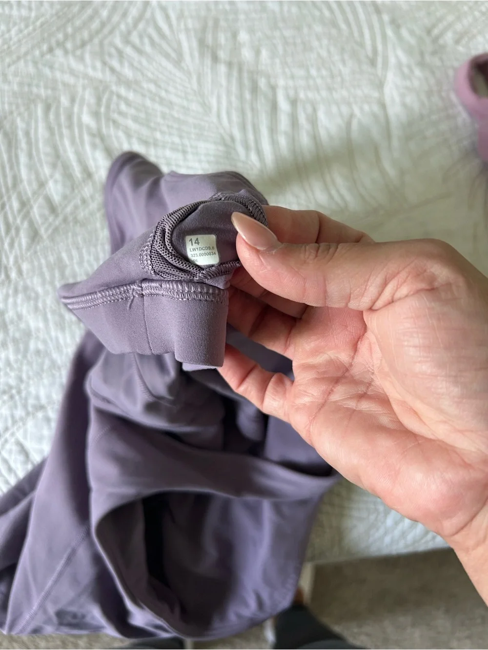 lululemon athletica High-Neck Crop Tank - Purple
